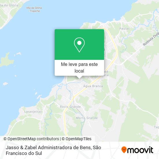 Jasso & Zabel Administradora de Bens mapa