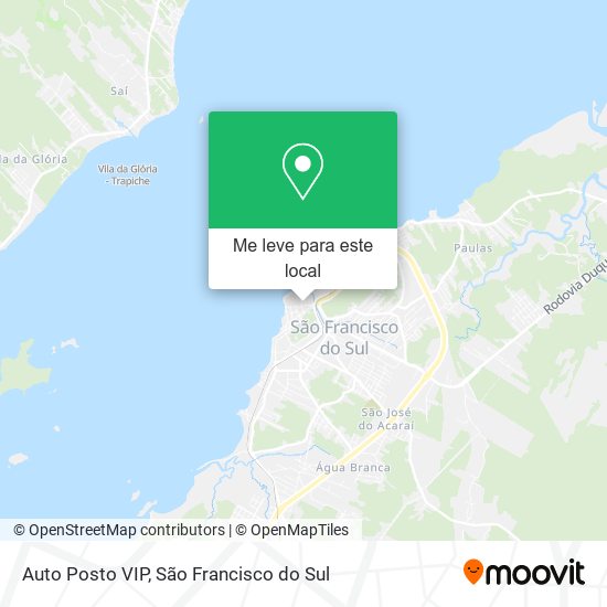 Auto Posto VIP mapa