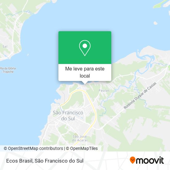 Ecos Brasil mapa