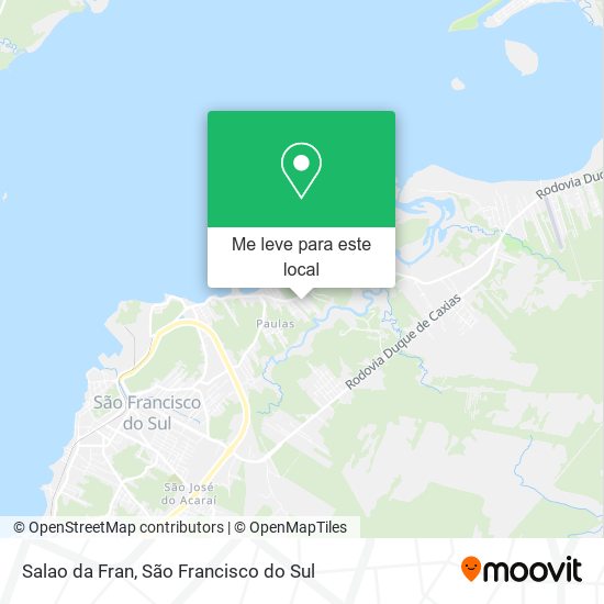 Salao da Fran mapa