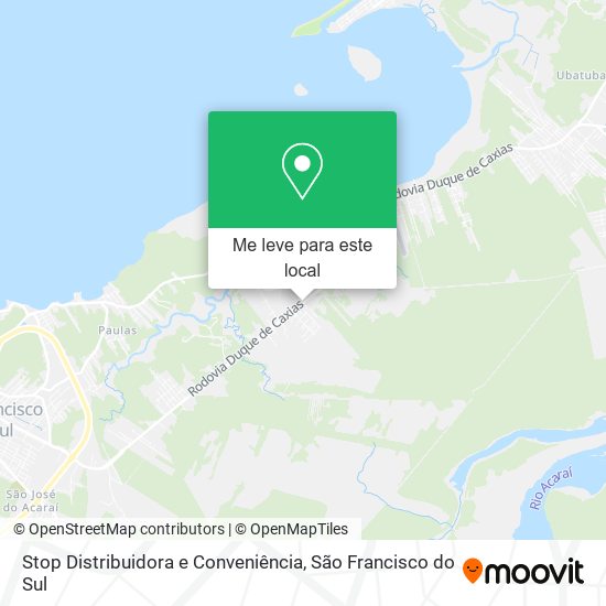 Stop Distribuidora e Conveniência mapa