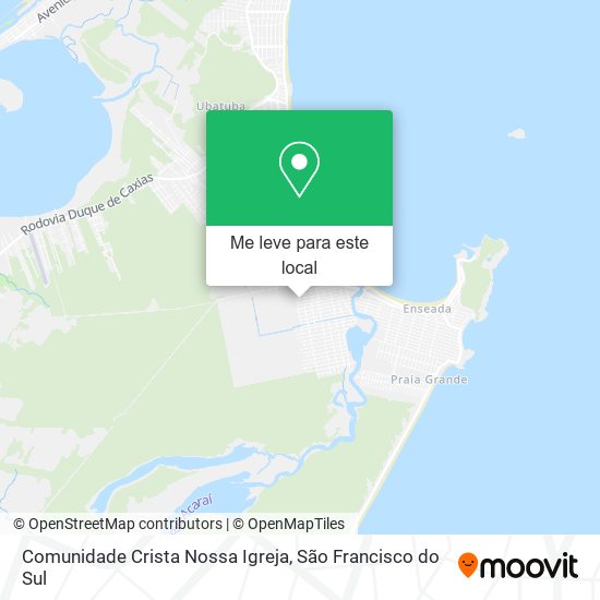 Comunidade Crista Nossa Igreja mapa