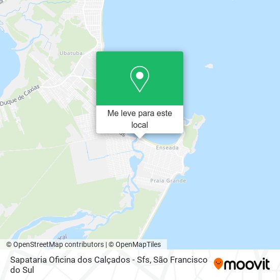 Sapataria Oficina dos Calçados - Sfs mapa