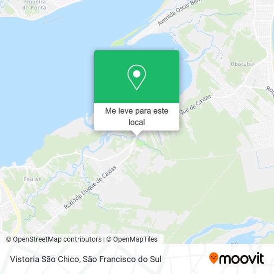 Vistoria São Chico mapa