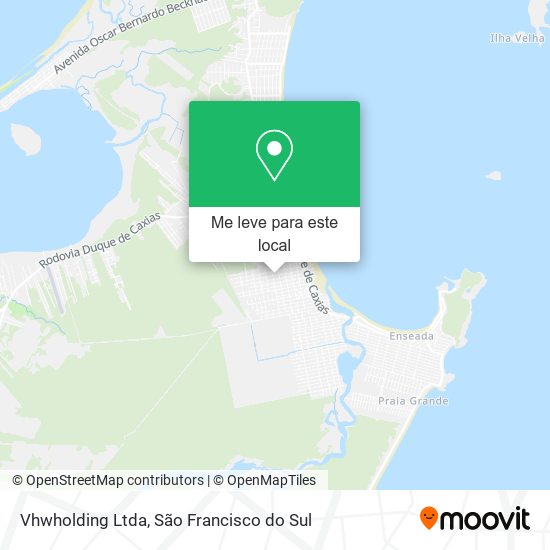 Vhwholding Ltda mapa
