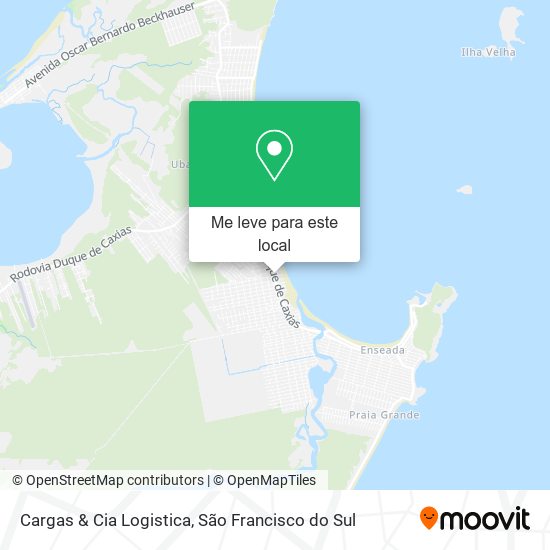 Cargas & Cia Logistica mapa