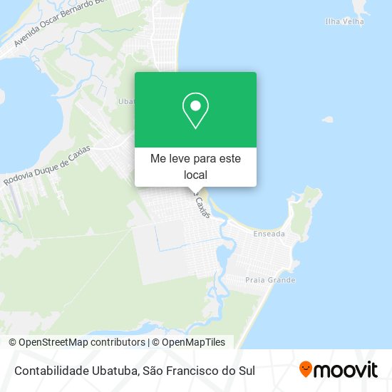 Contabilidade Ubatuba mapa