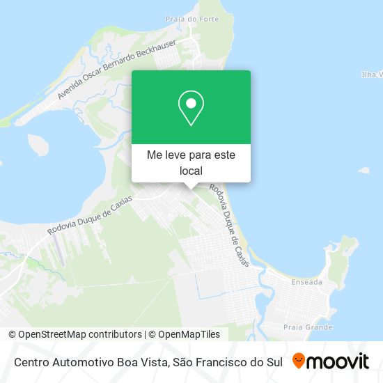 Centro Automotivo Boa Vista mapa