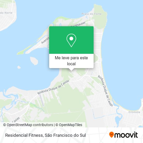 Residencial Fitness mapa