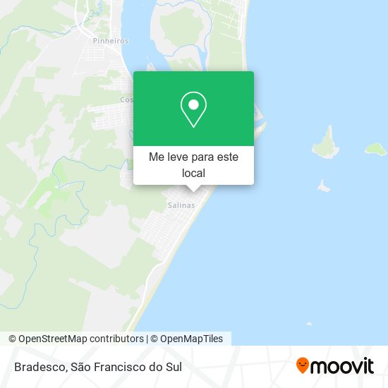 Bradesco mapa