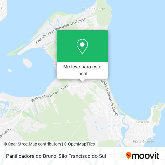 Panificadora do Bruno mapa