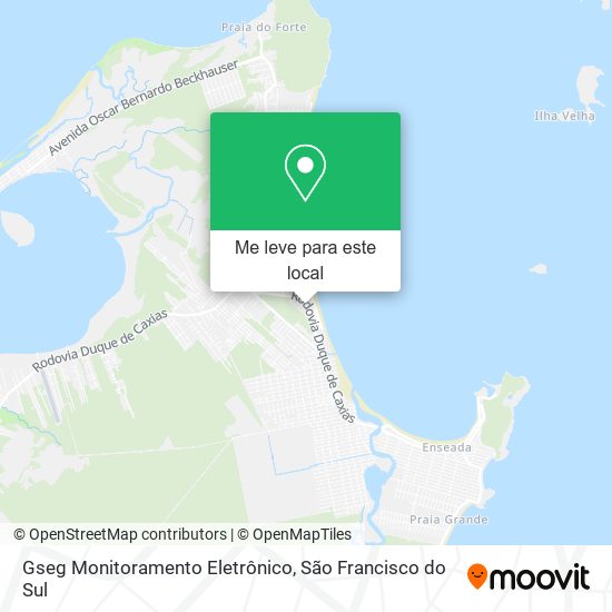 Gseg Monitoramento Eletrônico mapa
