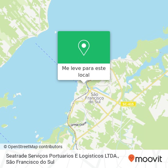Seatrade Serviços Portuarios E Logisticos LTDA. mapa