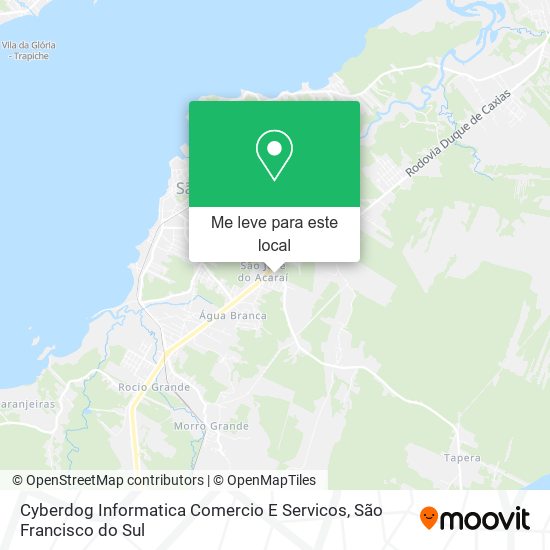 Cyberdog Informatica Comercio E Servicos mapa