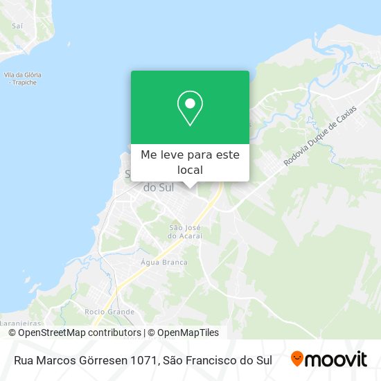 Rua Marcos Görresen 1071 mapa