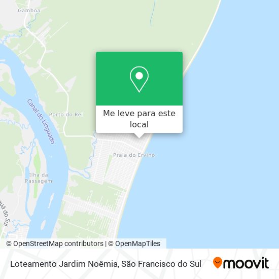 Loteamento Jardim Noêmia mapa