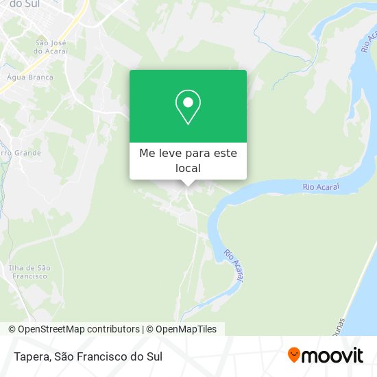 Tapera mapa