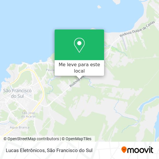 Lucas Eletrônicos mapa