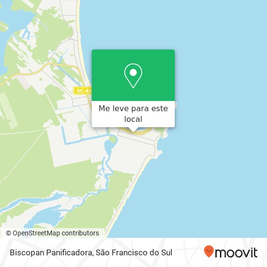 Biscopan Panificadora, Avenida Santa Catarina, 760 Da Enseada São Francisco do Sul-SC 89240-000 mapa