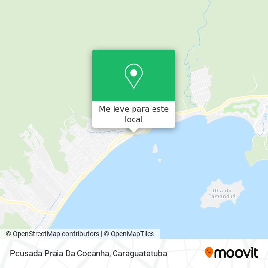 Pousada Praia Da Cocanha mapa