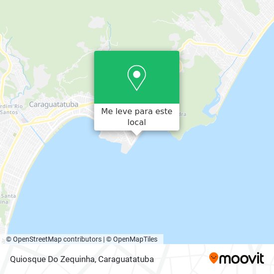 Quiosque Do Zequinha mapa