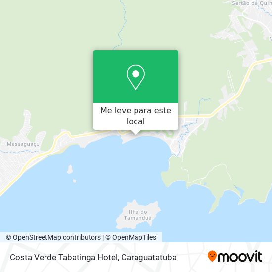Costa Verde Tabatinga Hotel mapa