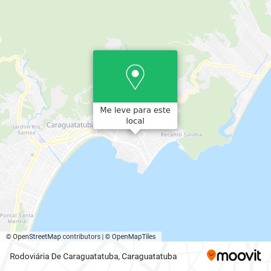 Rodoviária De Caraguatatuba mapa