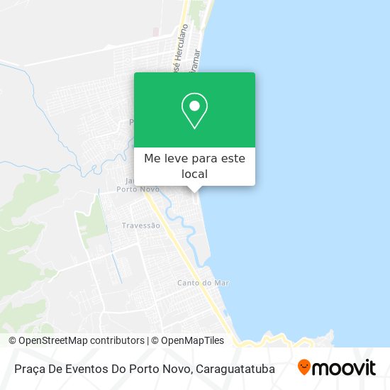 Praça De Eventos Do Porto Novo mapa
