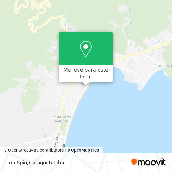 Top Spin mapa