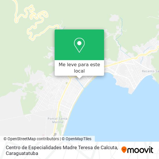 Centro de Especialidades Madre Teresa de Calcuta mapa