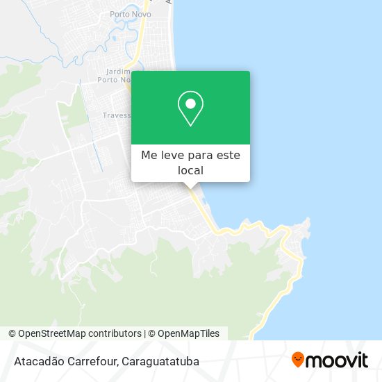 Atacadão Carrefour mapa