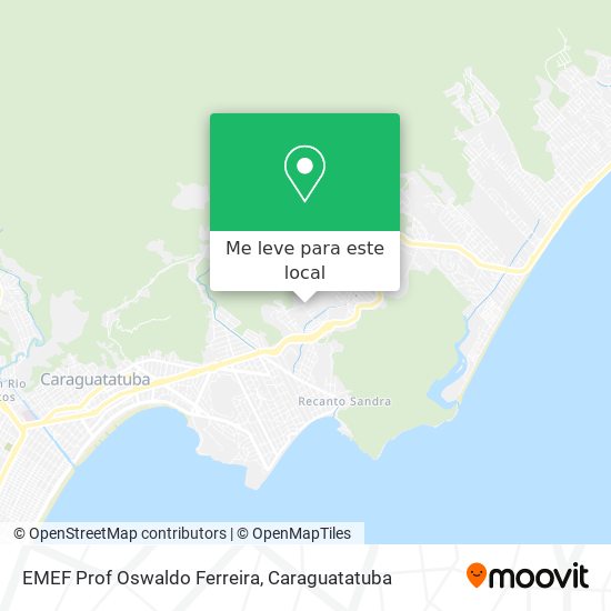 EMEF Prof Oswaldo Ferreira mapa