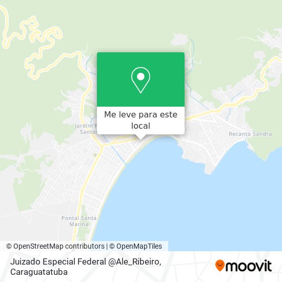 Juizado Especial Federal @Ale_Ribeiro mapa