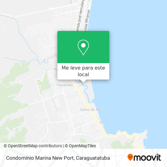 Condomínio Marina New Port mapa