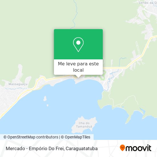 Mercado - Empório Do Frei mapa