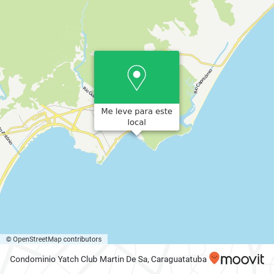 Condominio Yatch Club Martin De Sa mapa