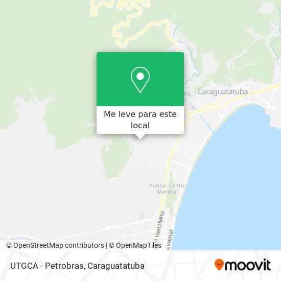 UTGCA - Petrobras mapa