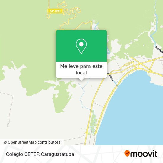 Colégio CETEP mapa