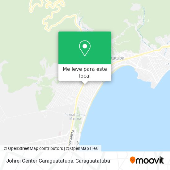 Johrei Center Caraguatatuba mapa
