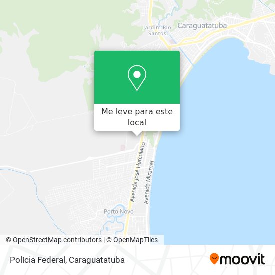 Polícia Federal mapa