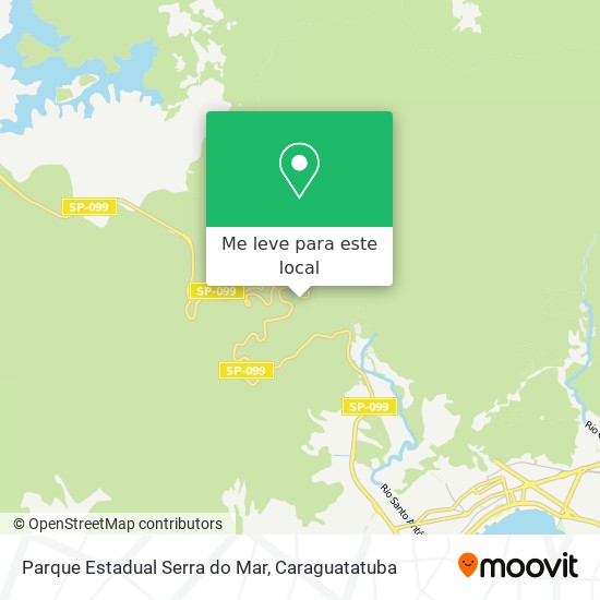 Parque Estadual Serra do Mar mapa