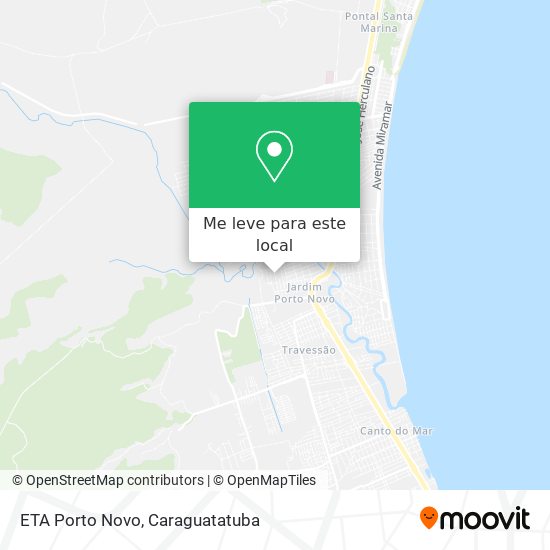 ETA Porto Novo mapa