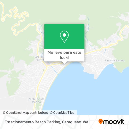 Estacionamento Beach Parking mapa