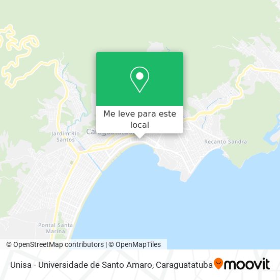 Unisa - Universidade de Santo Amaro mapa