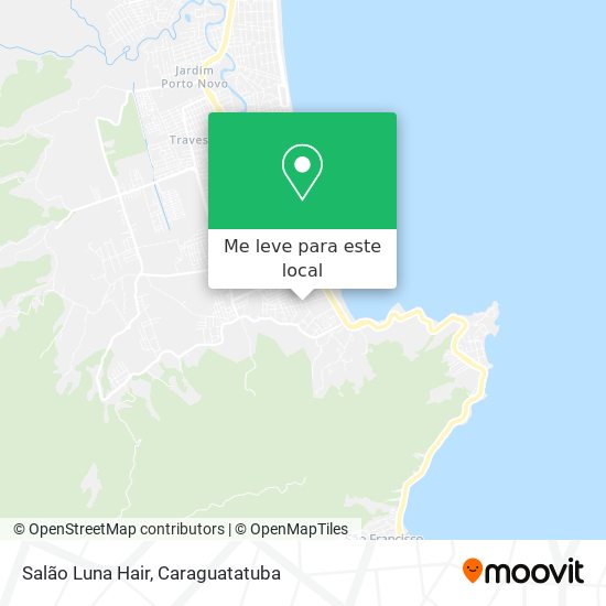 Salão Luna Hair mapa