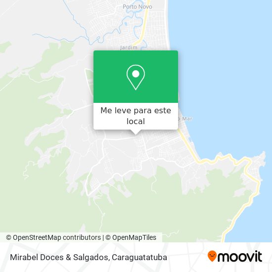 Mirabel Doces & Salgados mapa