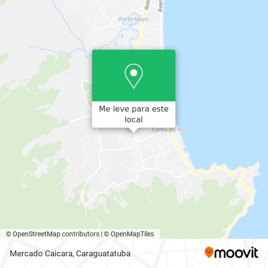 Mercado Caicara mapa