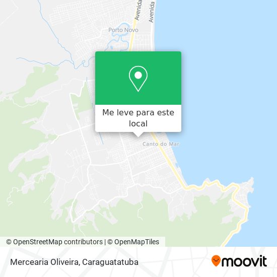 Mercearia Oliveira mapa