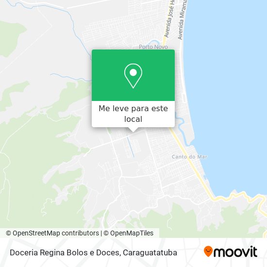 Doceria Regina Bolos e Doces mapa