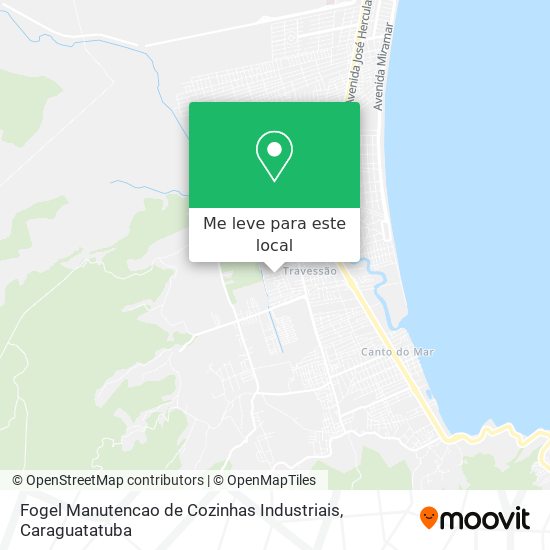 Fogel Manutencao de Cozinhas Industriais mapa